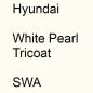 Preview: Hyundai, White Pearl Tricoat, SWA.